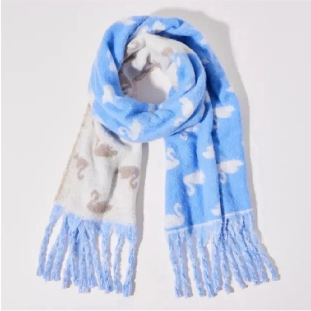 Urban Outfitters Swan woven scarf